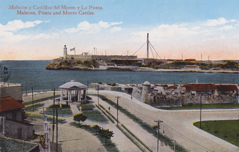 Havana, Cuba: Malecon, Punta and Morro Castles (photo) 作者 欧洲摄影师