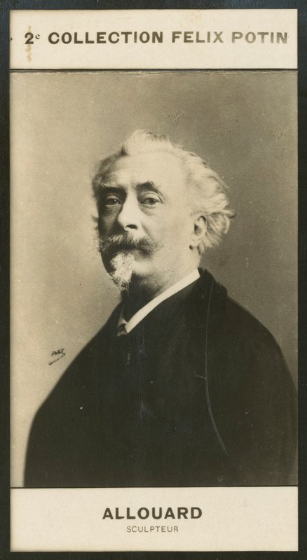 Henri-Emile Allouard, 雕塑家 作者 欧洲摄影师
