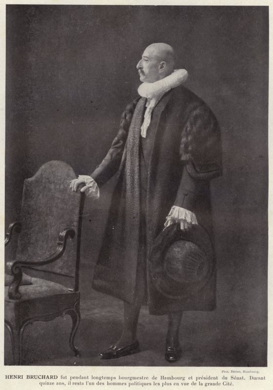 Henri Bruchard（黑白照片）。 作者 欧洲摄影师