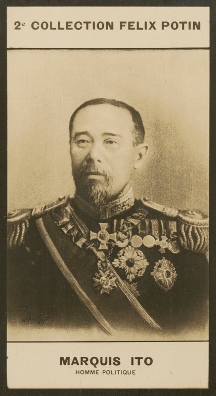 伊藤博文侯爵，政治家 作者 欧洲摄影师