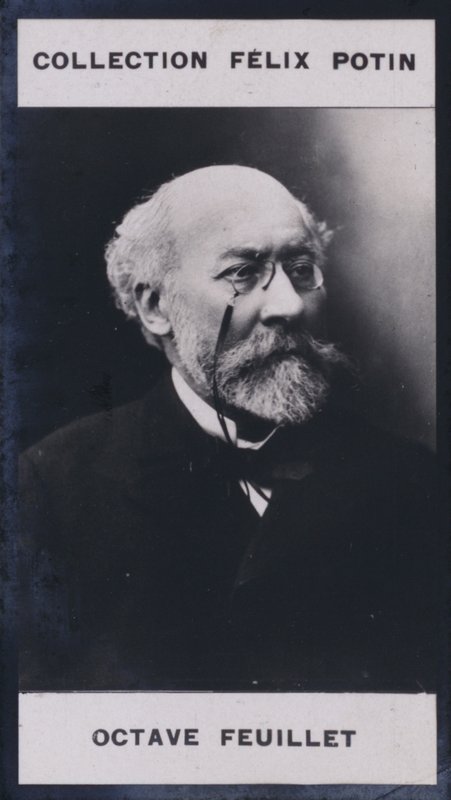 奥克塔夫-费耶（1821-1890）（黑白照片）。 作者 欧洲摄影师