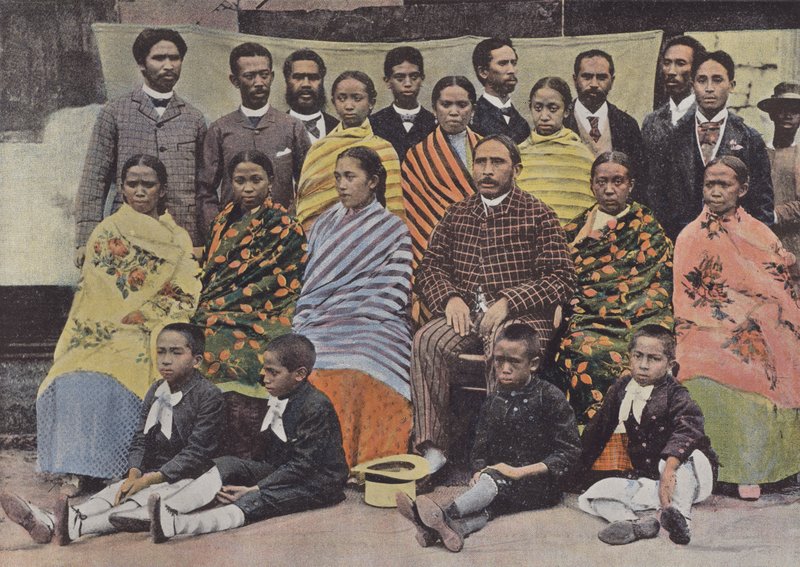 Rainandriamampandry，Premier Ministre de LInterieur和Sa Famille 作者 欧洲摄影师