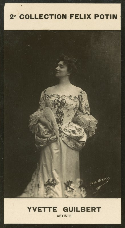 Yvette Guilbert，艺术家 作者 欧洲摄影师