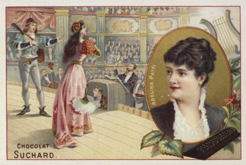 Adelina Patti，意大利歌剧演唱家 作者 欧洲学校