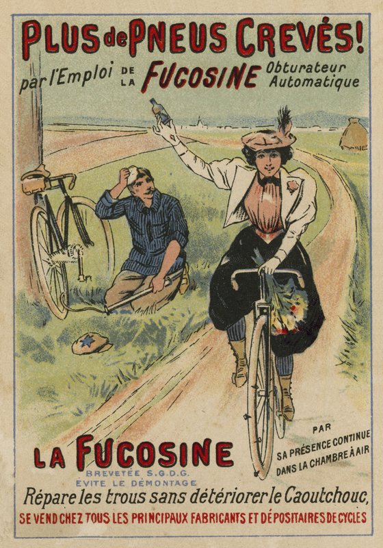 Fucosine穿刺修理包的广告 作者 欧洲学校