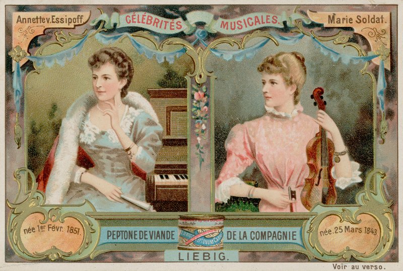 Annette von Essipoff和Marie Soldat 作者 欧洲学校