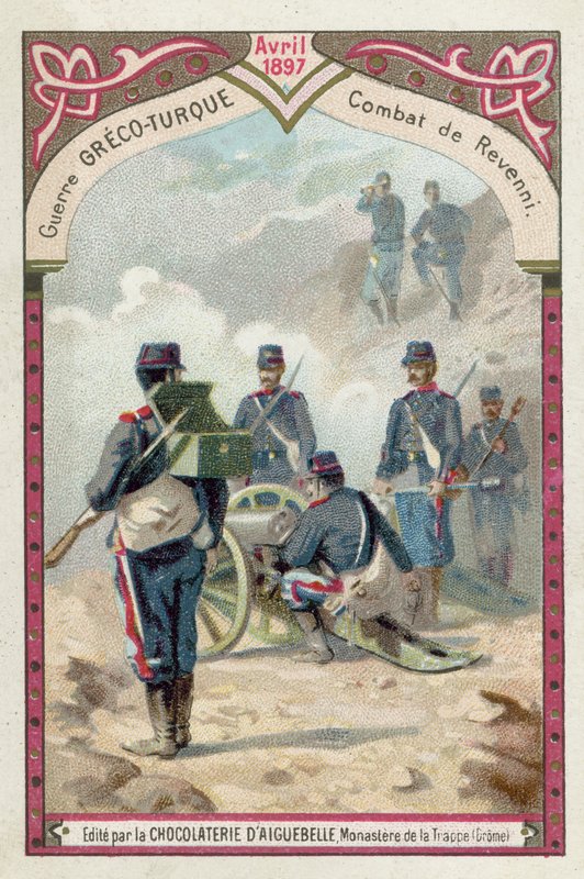 雷文尼之战，希腊土耳其战争，1897年4月 作者 欧洲学校