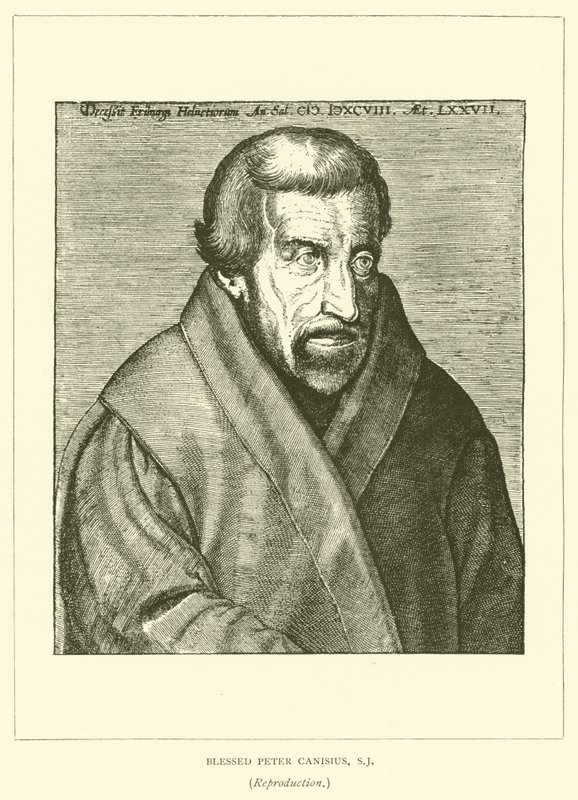 Blessed Peter Canisius, SJ (engraving) 作者 欧洲学校