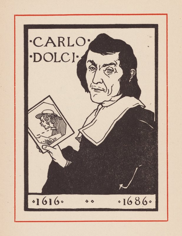 Carlo Dolci，意大利巴洛克艺术家（石版画） 作者 欧洲学校