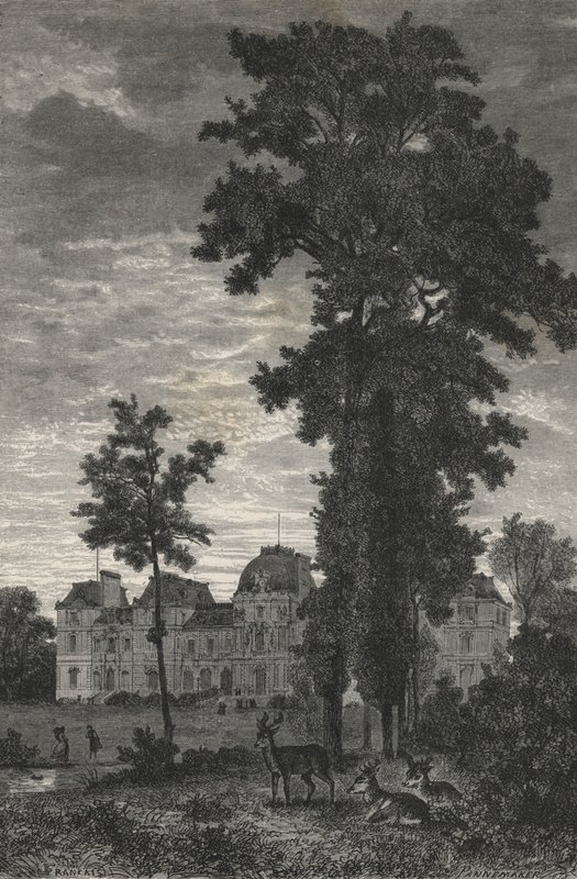 Chateau De MM Pereire A Armainvilliers (engraving) 作者 欧洲学校