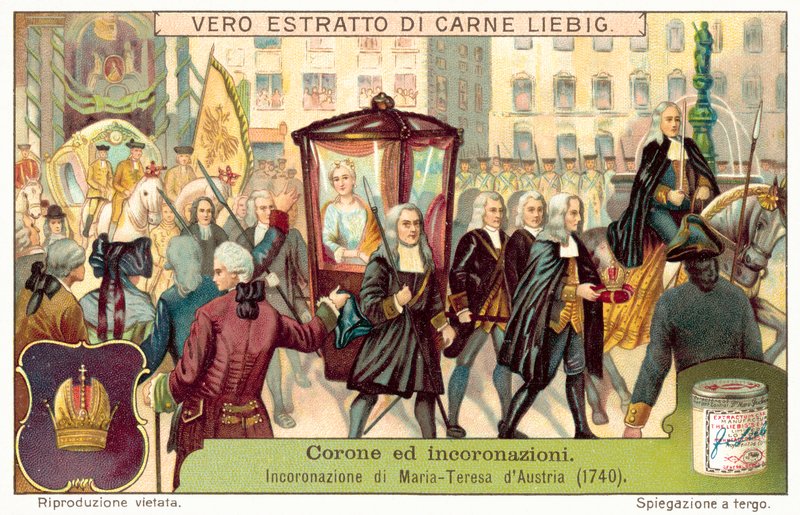 Coronation of Empress Maria Theresa of Austria 作者 欧洲学校