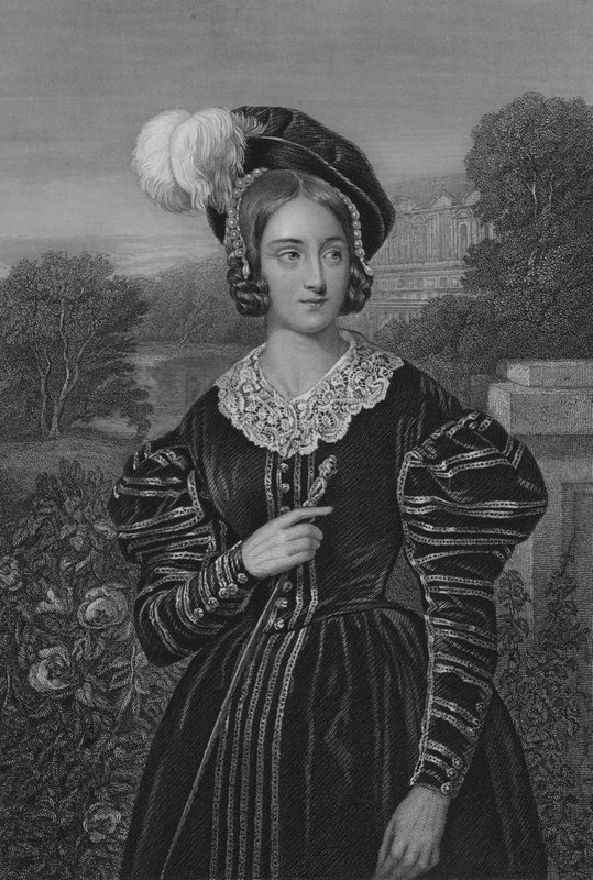 Dorus-Gras, Marguerite De Valois (雕刻) 作者 欧洲学校