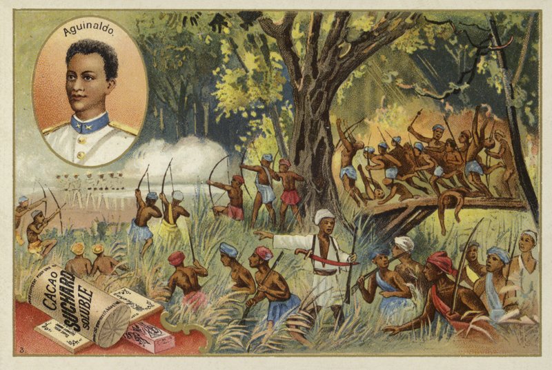 Emilio Aguinaldo，菲律宾革命领袖和政治家 作者 欧洲学校