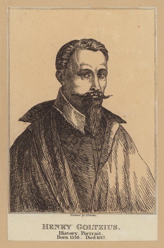 Hendrik Goltzius，荷兰艺术家（蚀刻版） 作者 欧洲学校