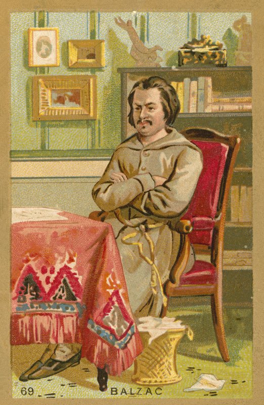 法国小说家和剧作家Honore de Balzac 作者 欧洲学校