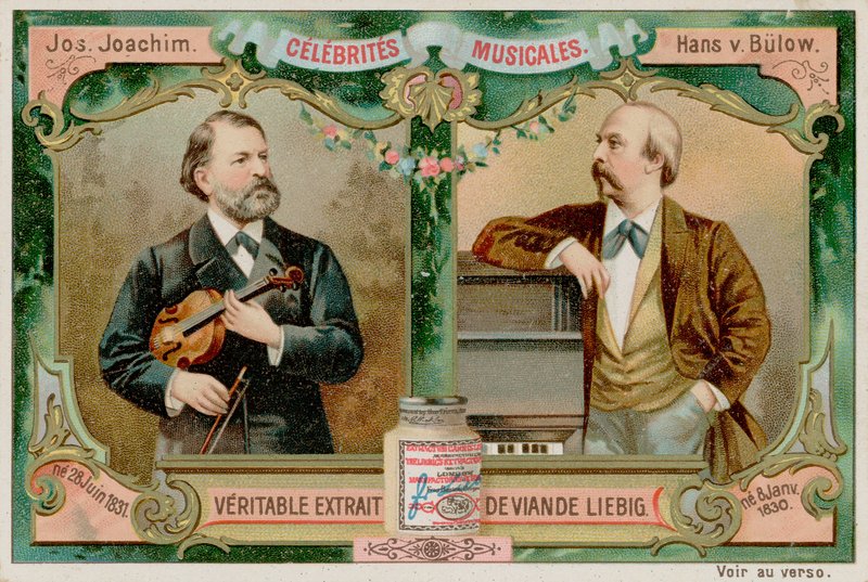 Joseph Joachim和Hans von Bulow 作者 欧洲学校