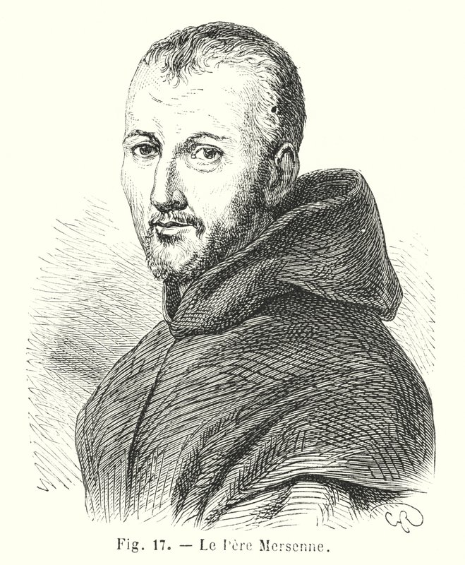 Le Pere Mersenne (雕刻) 作者 欧洲学校