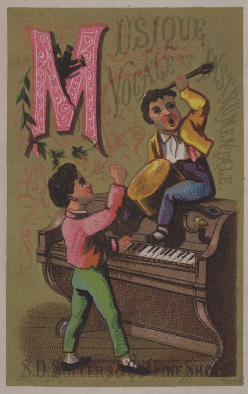 字母M，声乐和器乐 作者 欧洲学校