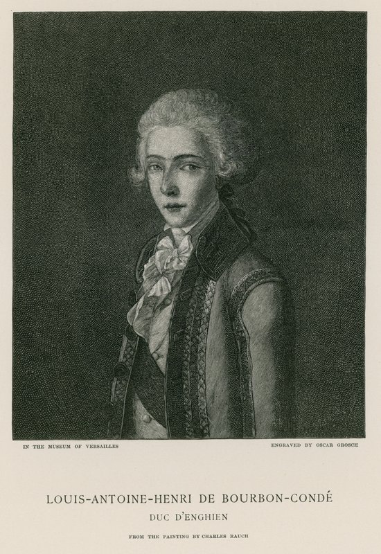 Bourbon-Conde的Louis Antoine Henry 作者 欧洲学校