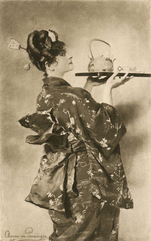 克里桑特梅夫人（石版画） 作者 欧洲学校