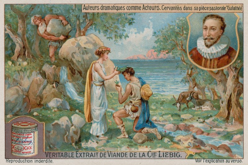 La Galatea的Miguel de Cervantes 作者 欧洲学校