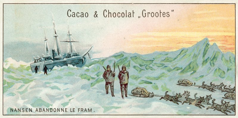 Nansen abandons the Fram (chromolitho) 作者 欧洲学校