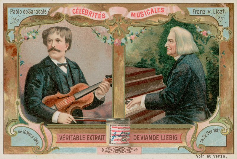 Pablo de Sarasate和Liszt 作者 欧洲学校