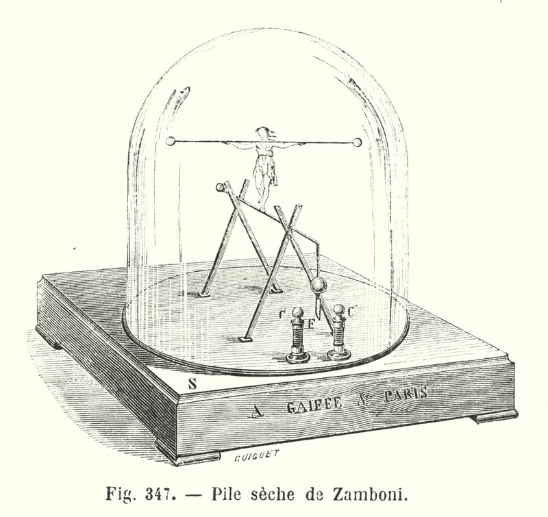 Pile seche de Zamboni (雕刻) 作者 欧洲学校