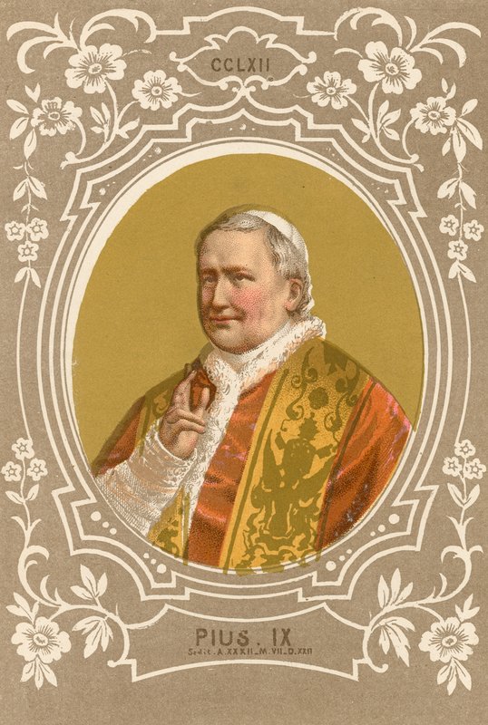 S Pius IX 作者 欧洲学校