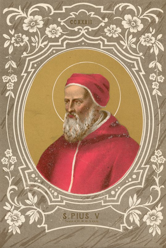 S Pius V. 作者 欧洲学校
