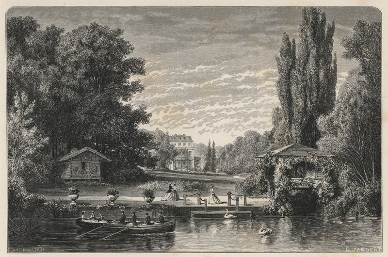 Saint-Gratien, A Mme La Princesse Mathilde (engraving) 作者 欧洲学校
