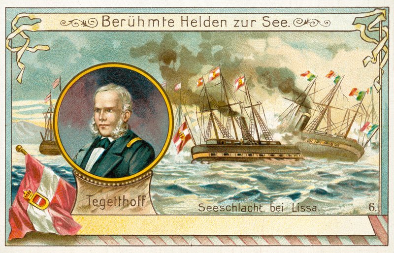 Wilhelm von Tegetthof, Austrian admiral, and the Battle of Lissa 作者 欧洲学校