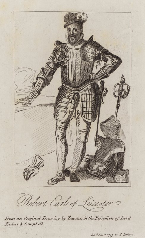 Robert Dudley 作者 费德里科（后）Zuccari或Zuccaro
