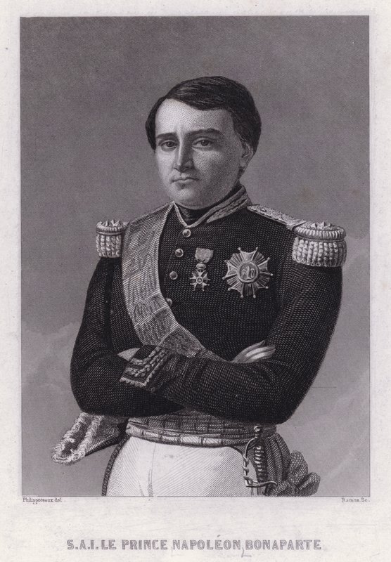 Prince Napoleon Bonaparte, son of Jerome, King of Westphalia, youngest brother of the Emperor Napoleon I (engraving) 作者 菲利克斯（后）菲利普波特