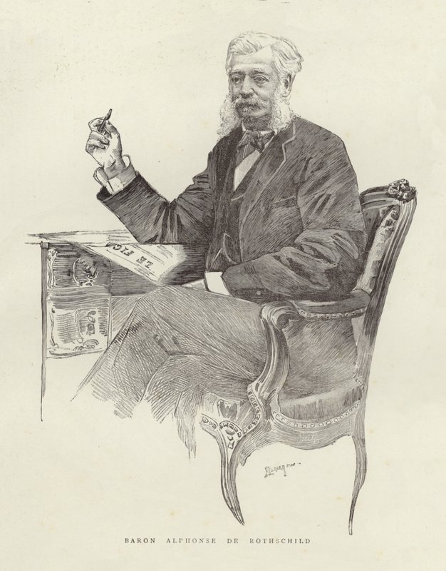 Baron Alphonse James de Rothschild 作者 弗洛里安