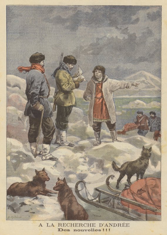 寻找Salomon Andrees在北极地区失踪的气球探险 作者 路易斯·莫厄尔财富