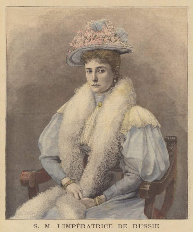 俄罗斯的Tsarina Alexandra 作者 路易斯·莫厄尔财富