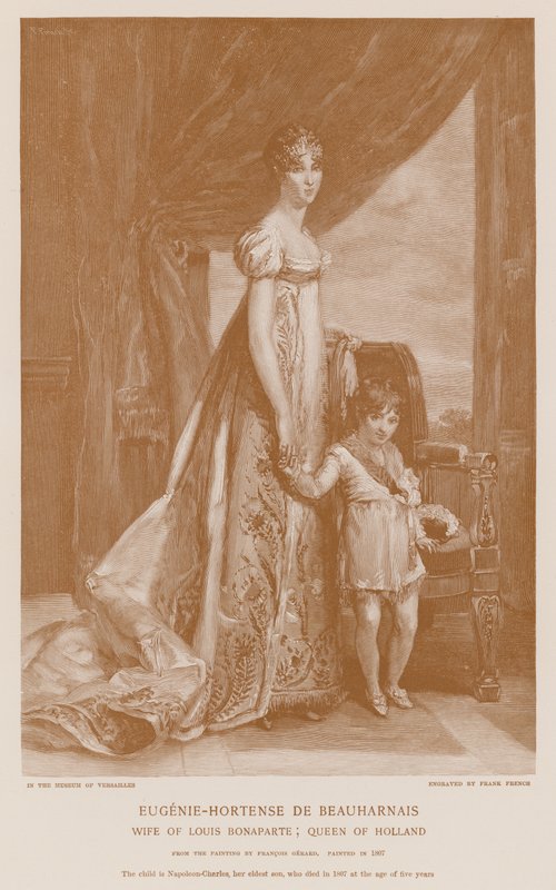 Eugene-Hortense de Beauharnais和Napoleon-Charles 作者 弗朗索瓦·帕斯卡·西蒙·杰拉德