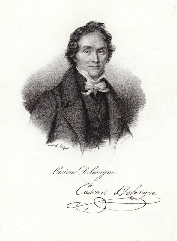 Casimir Delavigne 作者 弗朗索瓦·塞拉芬·德尔佩奇
