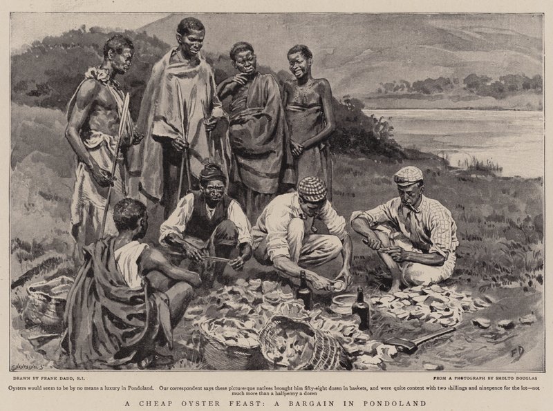 便宜的牡蛎盛宴，便宜的Pondoland 作者 弗兰克·达德