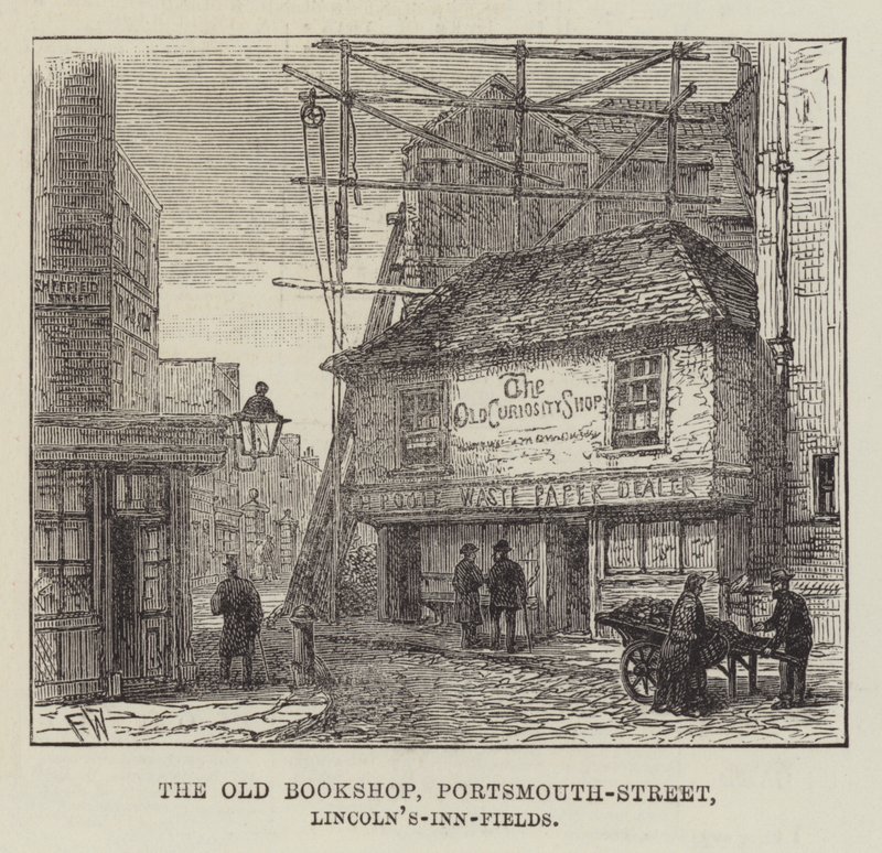 The Old Bookshop，Portsmouth-Street，Lincoln&39;s-Inn-Fields 作者 弗兰克沃特金斯