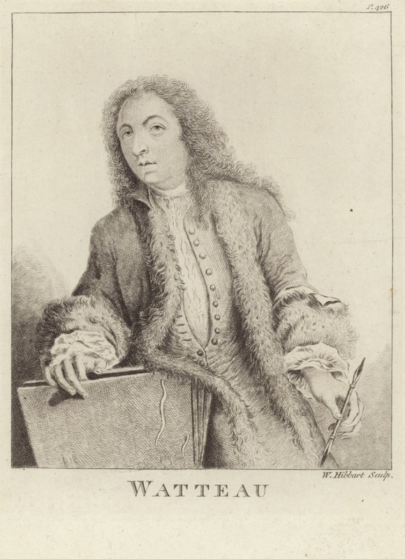Jean Antoine Watteau，法国画家 作者 弗朗索瓦·布歇