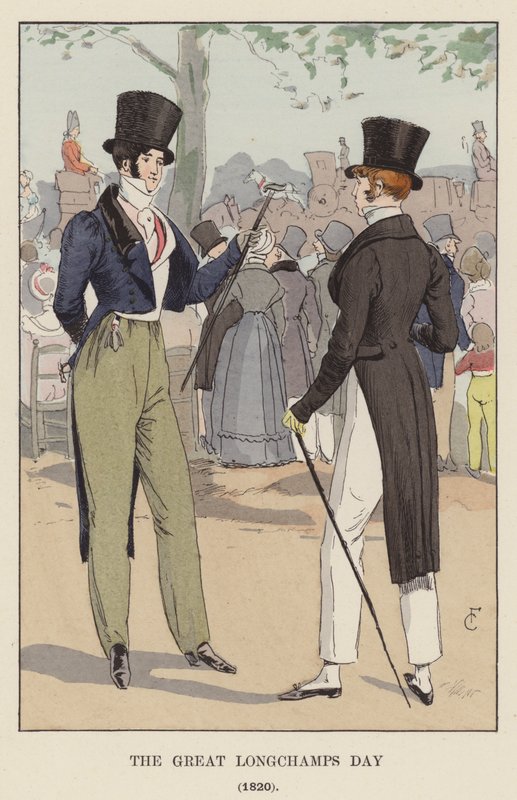 伟大的朗尚日，1820年 作者 弗朗索瓦·库本（FrançoisCourboin）