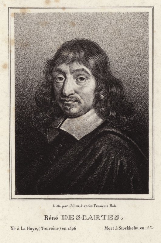 笛卡尔的肖像 作者 弗兰斯·哈尔斯（Frans Hals）