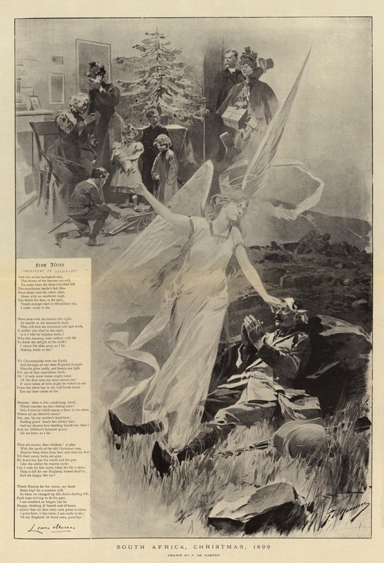 南非，圣诞节，1899年 作者 弗雷德里克·德·哈嫩