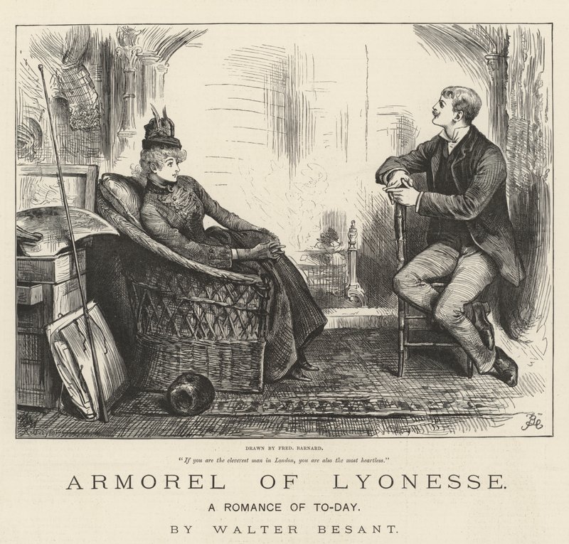 Aronesl of Lyonesse，今日浪漫，Walter Besant 作者 弗雷德里克·巴纳德