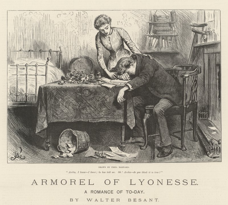 Aronesl of Lyonesse，今日浪漫，Walter Besant 作者 弗雷德里克·巴纳德