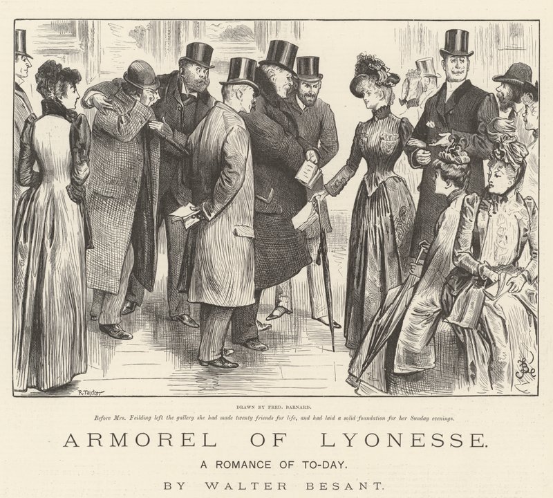 Aronesl of Lyonesse，今日浪漫，Walter Besant 作者 弗雷德里克·巴纳德