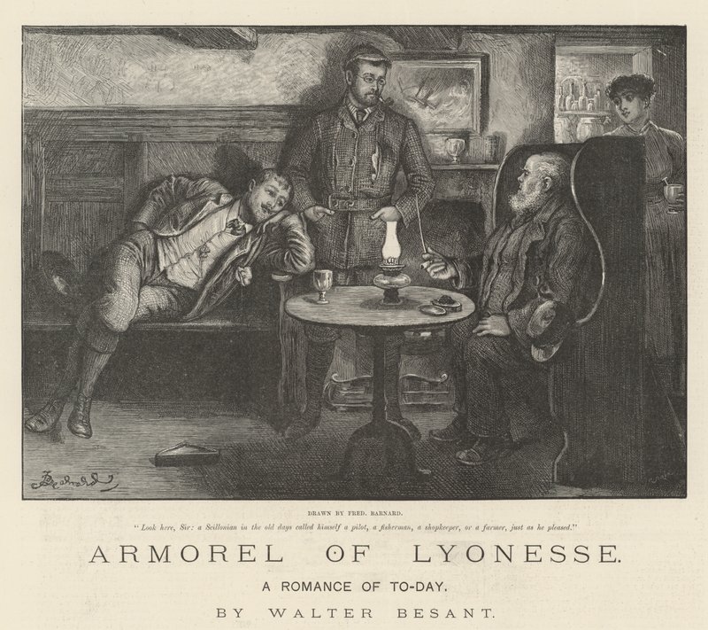 Aronesl of Lyonesse，今日浪漫，Walter Besant 作者 弗雷德里克·巴纳德