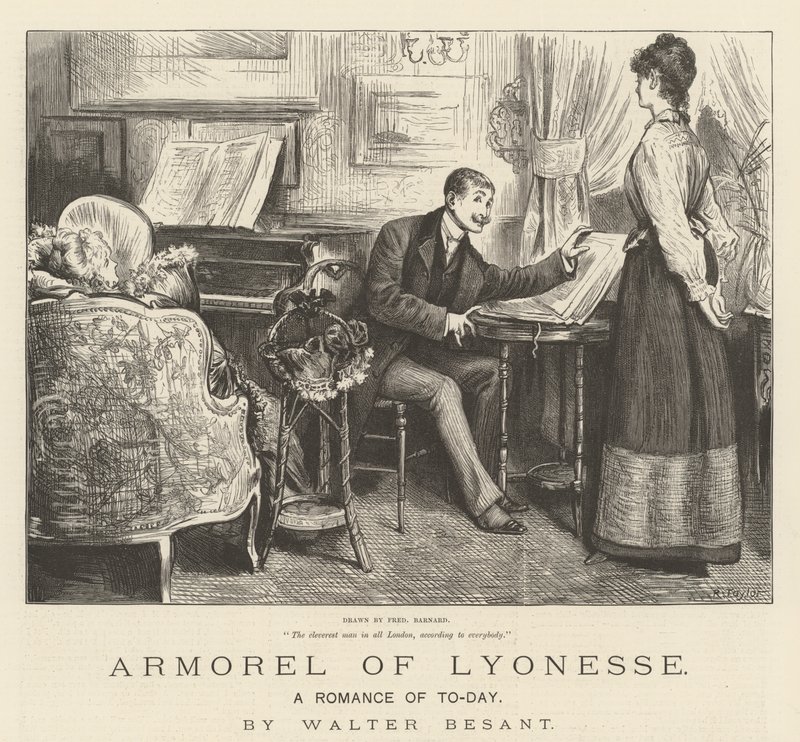 Aronesl of Lyonesse，今日浪漫，Walter Besant 作者 弗雷德里克·巴纳德